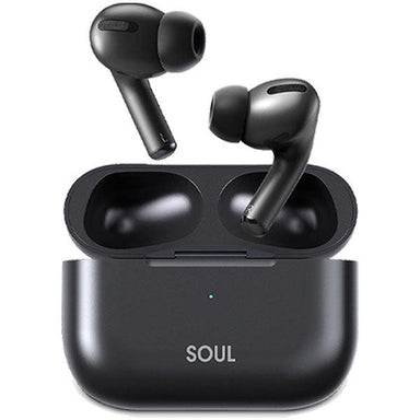 XCell Soul 8 Pro True Wireless Earbuds With Wireless Charging Case Black - Future Store