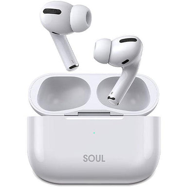 XCell Soul 8 Pro True Wireless Earbuds With Wireless Charging Case White - Future Store