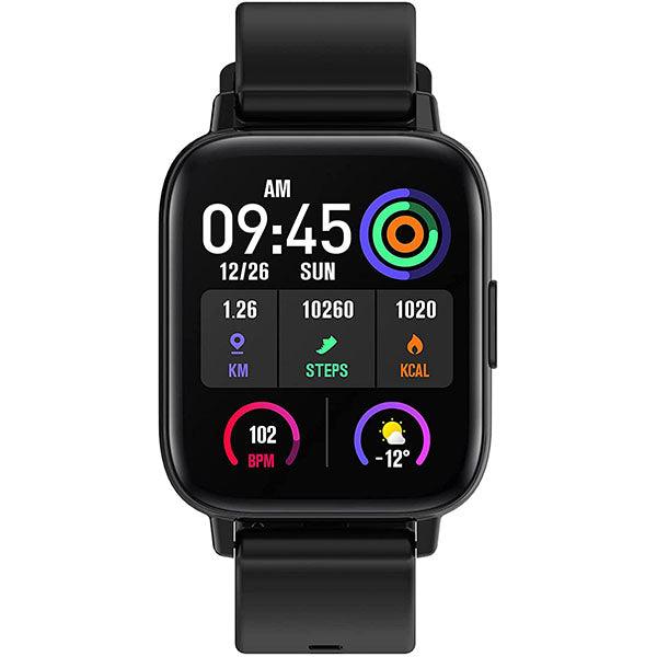 Xcell G3 Talk Smart Watch Black Frame with Silicon Strap Black - Future Store
